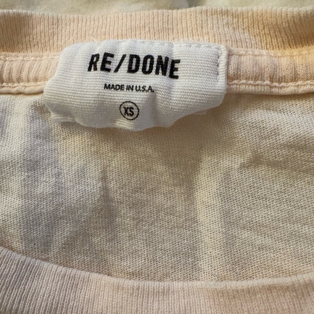 Re/Done Short Sleeve classic tee shirt